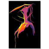 Painting by Numbers Abstract Art Woman